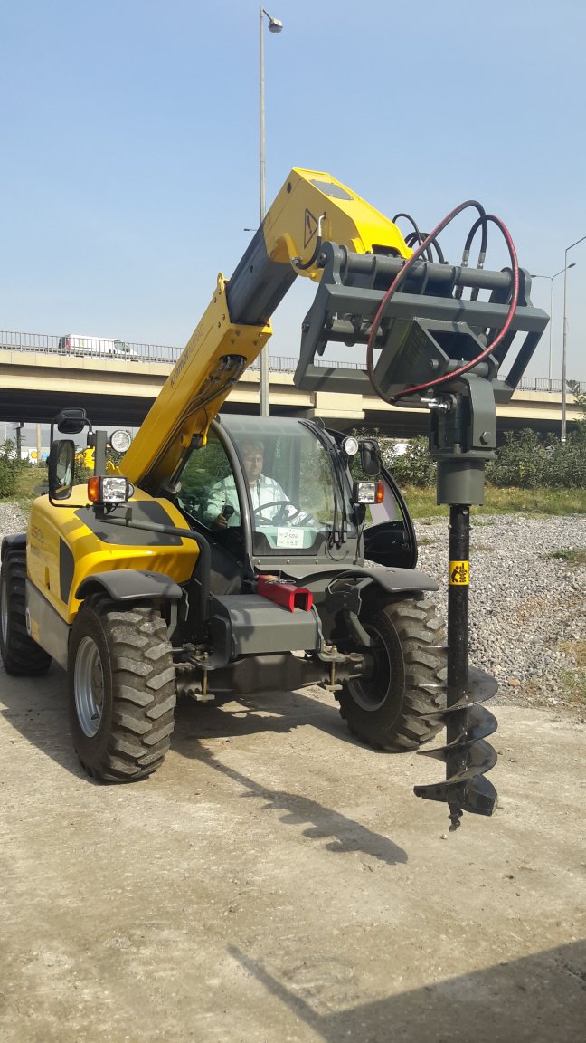 Telehandler Burgu Ataşmanı