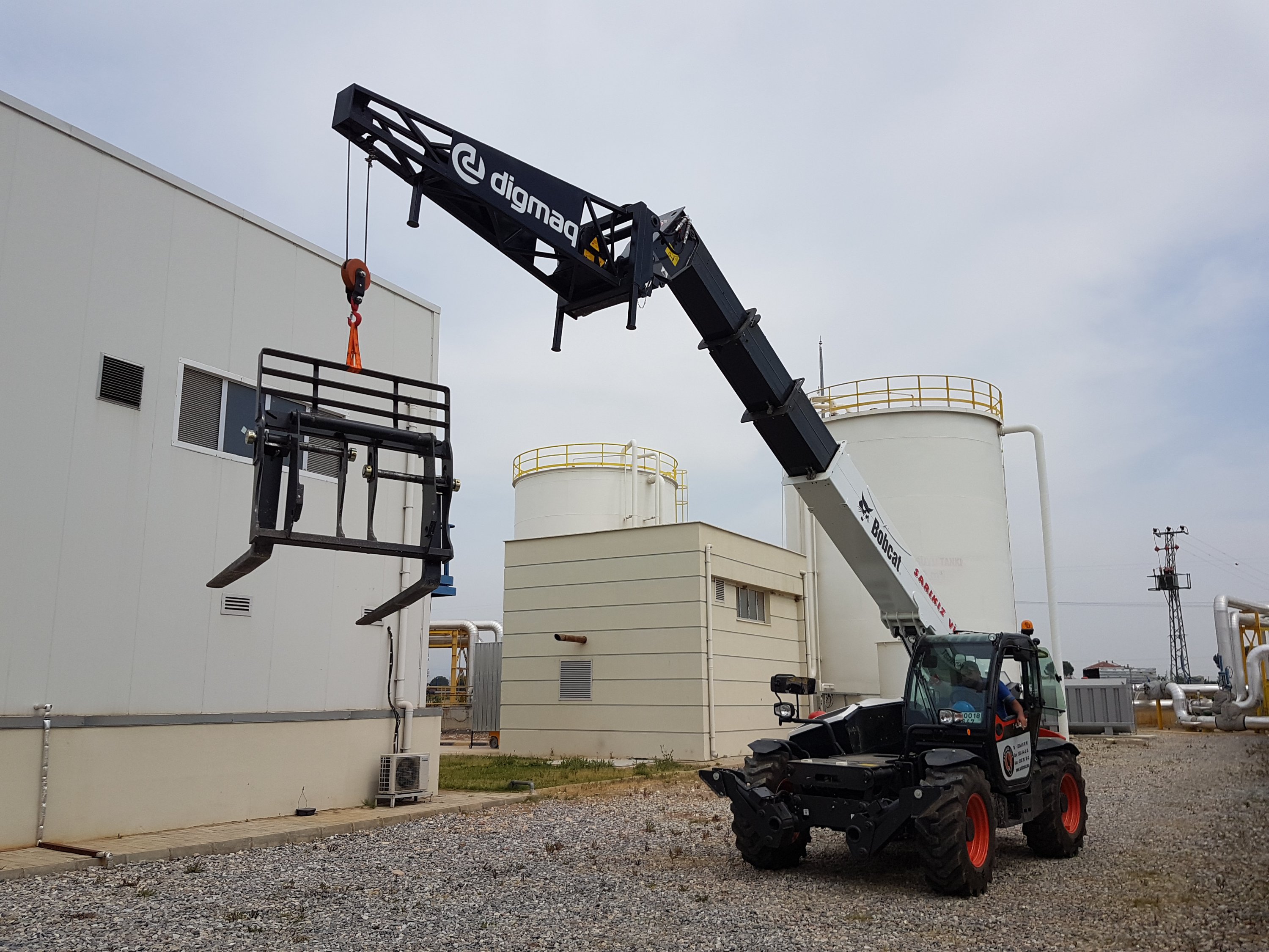 TELEHANDLER VİNÇ ATAŞMANI
