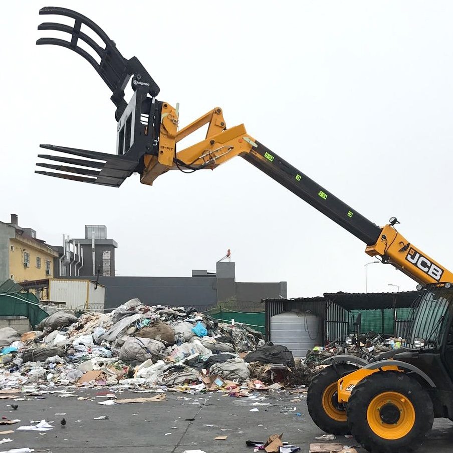 TELEHANDLER HURDA KAĞIT BALYA ATAŞMANI